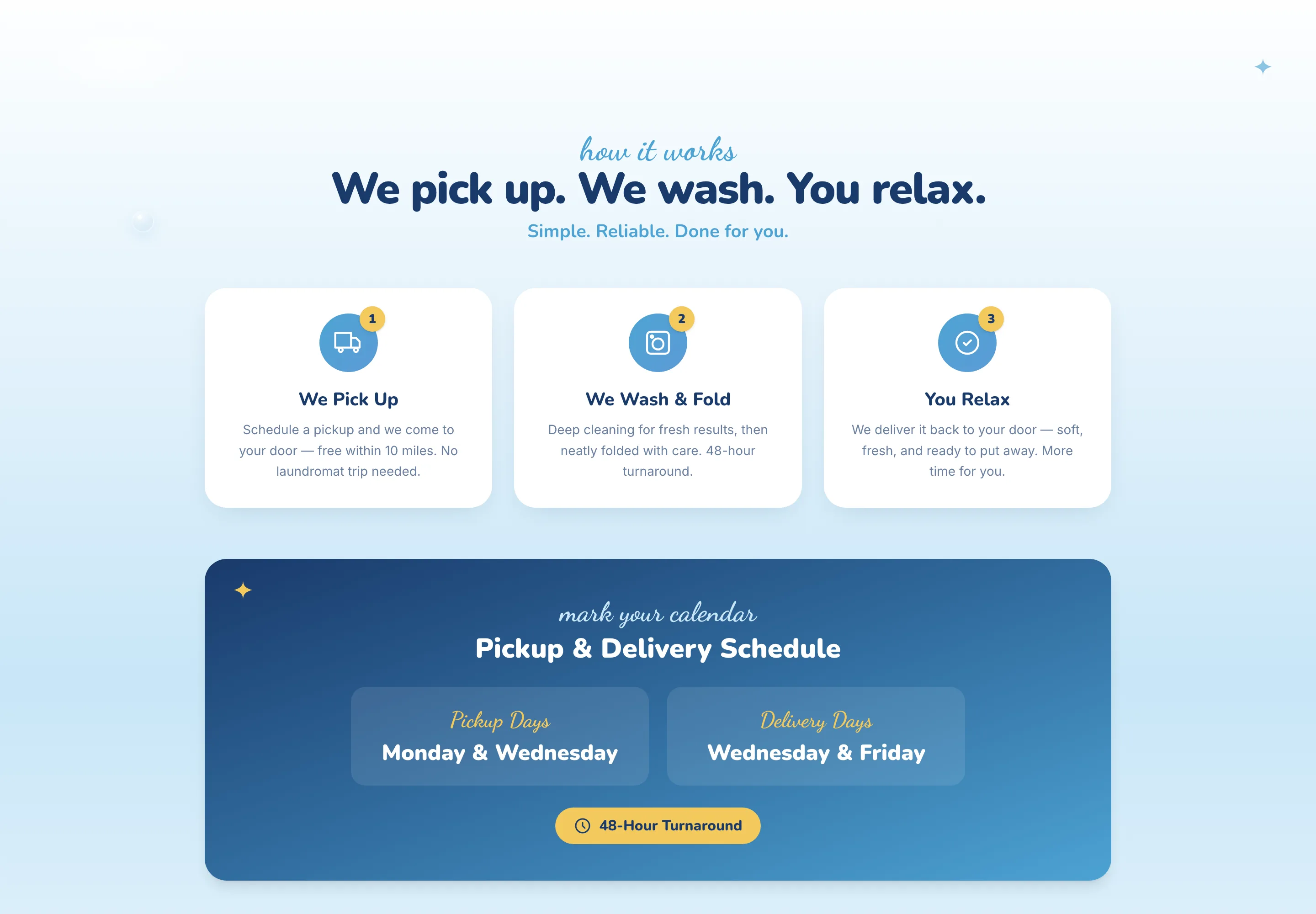 Cloud Clean Laundry screen 5