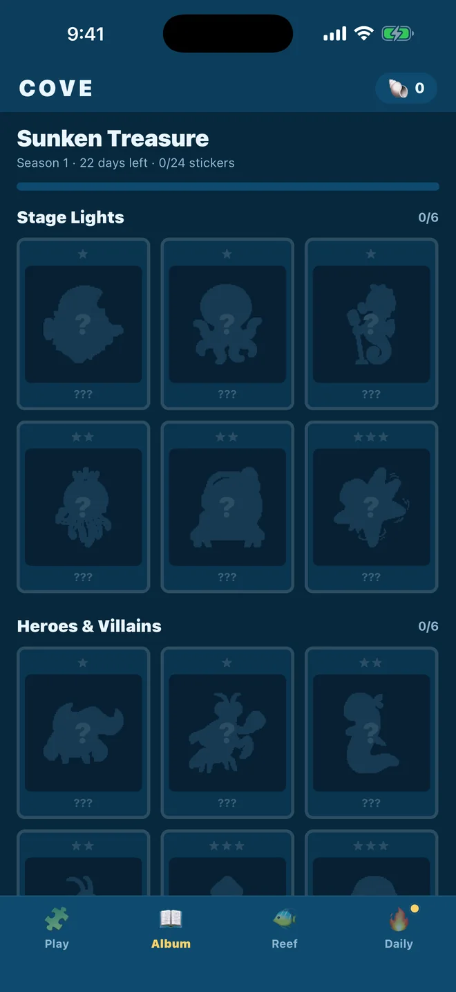 Cove: Ocean Puzzles screen 5